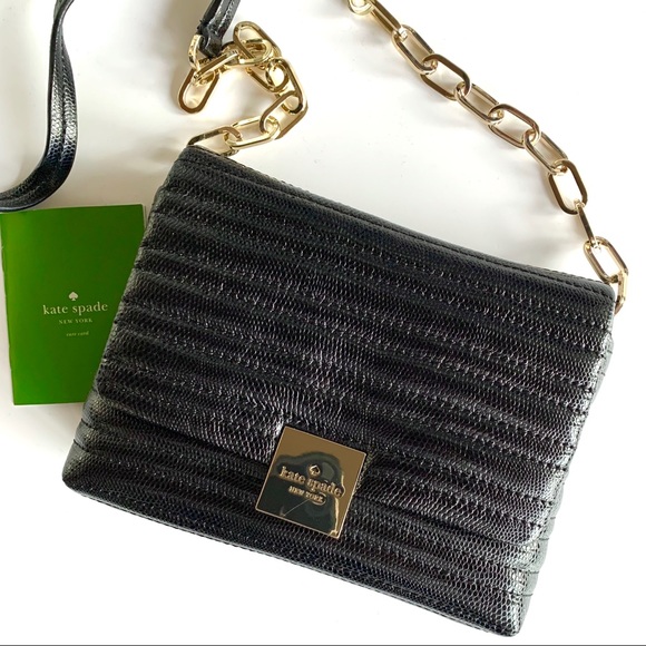🚫SOLD🚫 NWT Kate Spade Textured Leather Crossbody - Picture 3 of 5